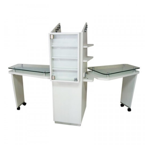 Mesa de manicure doble jumbo