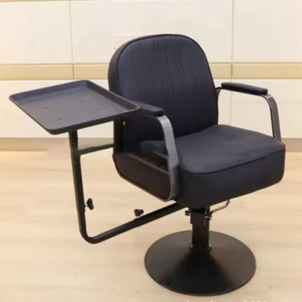 charola 360° para sillon de estética o barbería ajustable de altura y distancia